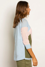 Zaket and Plover Pointelle Star Sweater