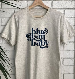 Homework Brand Blue Jean Baby Tee