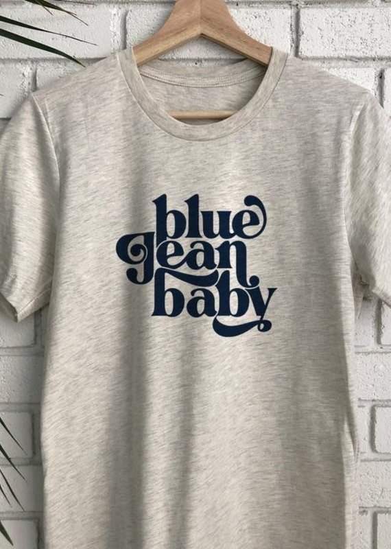 Homework Brand Blue Jean Baby Tee