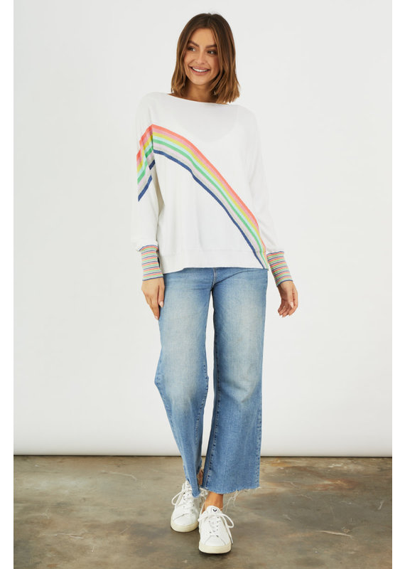 Zaket and Plover Rainbow Sweater