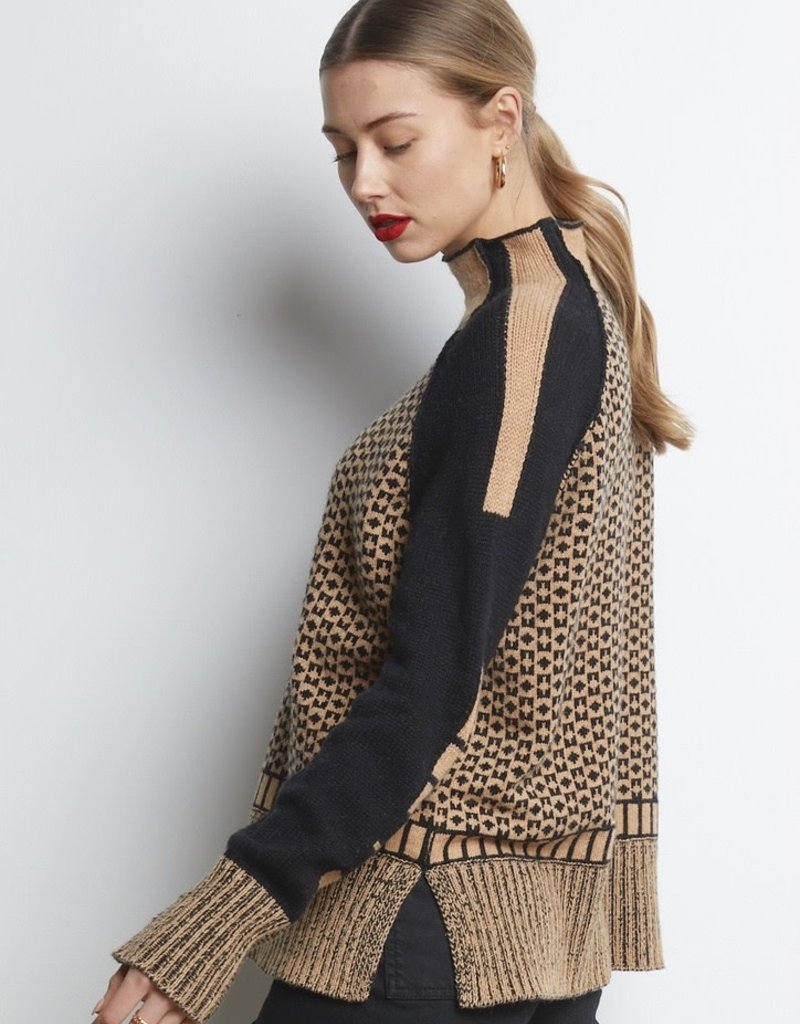 Zaket and Plover Biscuit Sweater