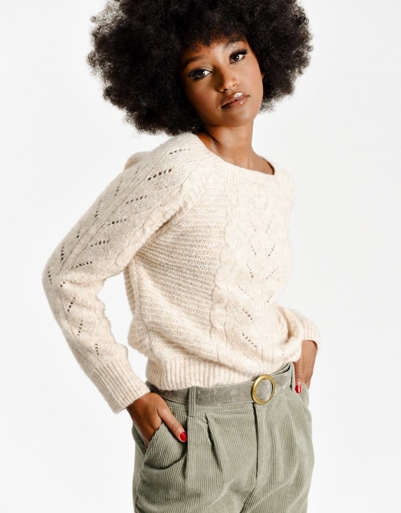Molly Braken Square Neck Sweater