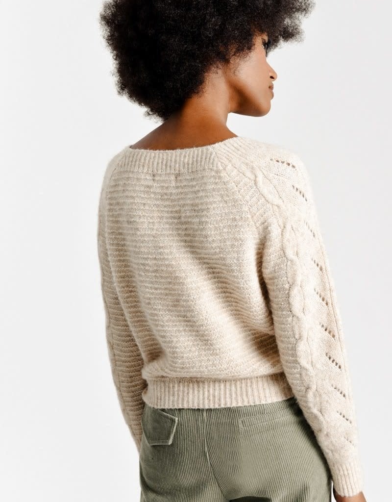 Molly Braken Square Neck Sweater