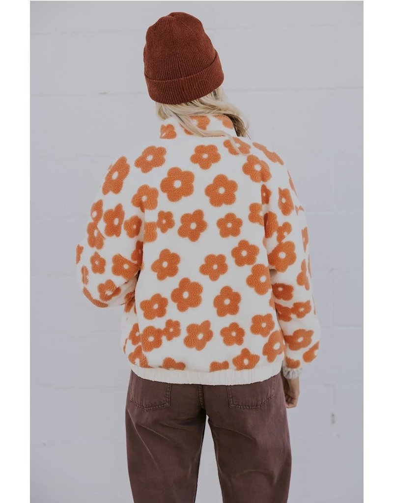 Roolee Flower Power Fleece Jacket