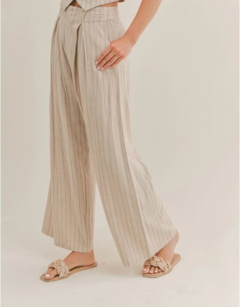Sage The Label Forever Muse Pinstripe Pant