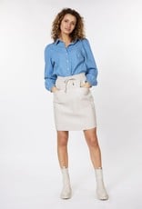 Esqualo Naomi Puffed Sleeve Denim