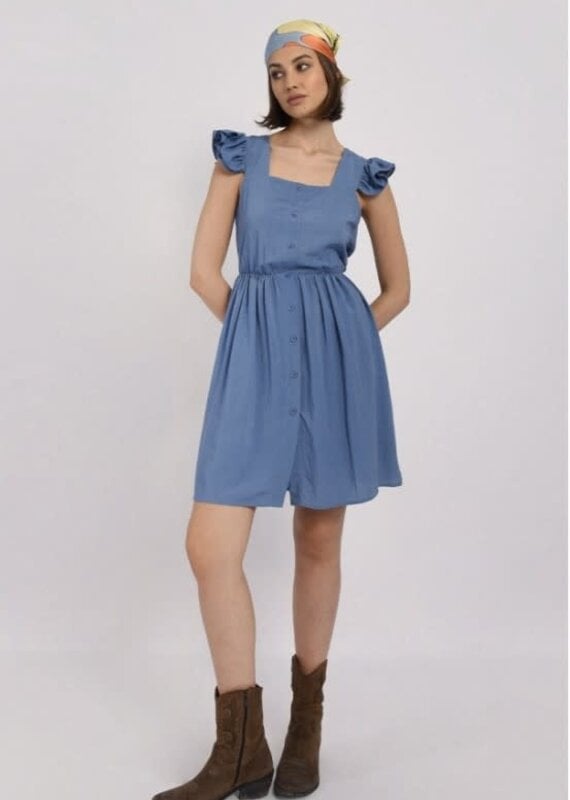 Molly Braken Square Collar Dress