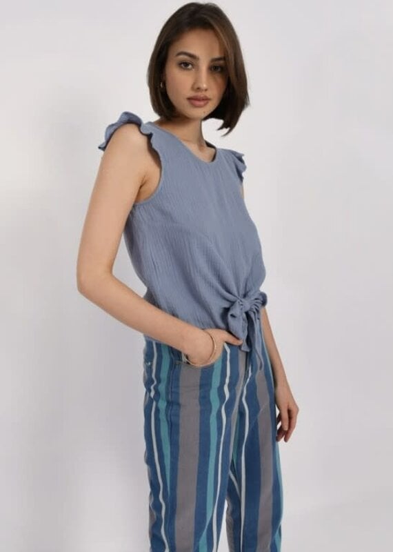 Molly Braken Front Knotted Top