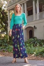 Hatley Tropical Birds Wide Leg Pant