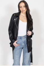 Brunette The Label Florence 2.0 Vegan Leather Jacket