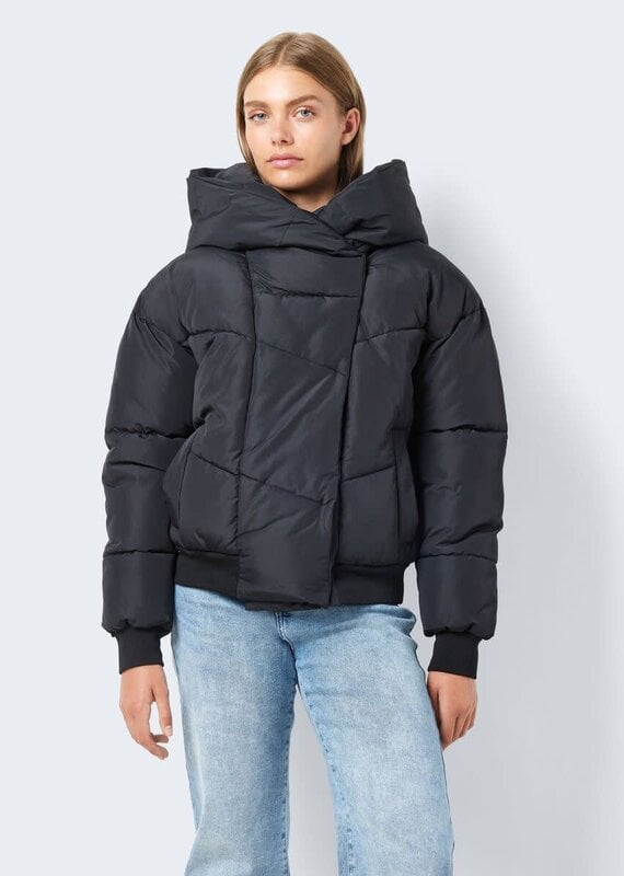 Noisy May Short Puffer Jacket