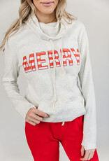 Ampersand Avenue Merry Cowlneck Sweatshirt