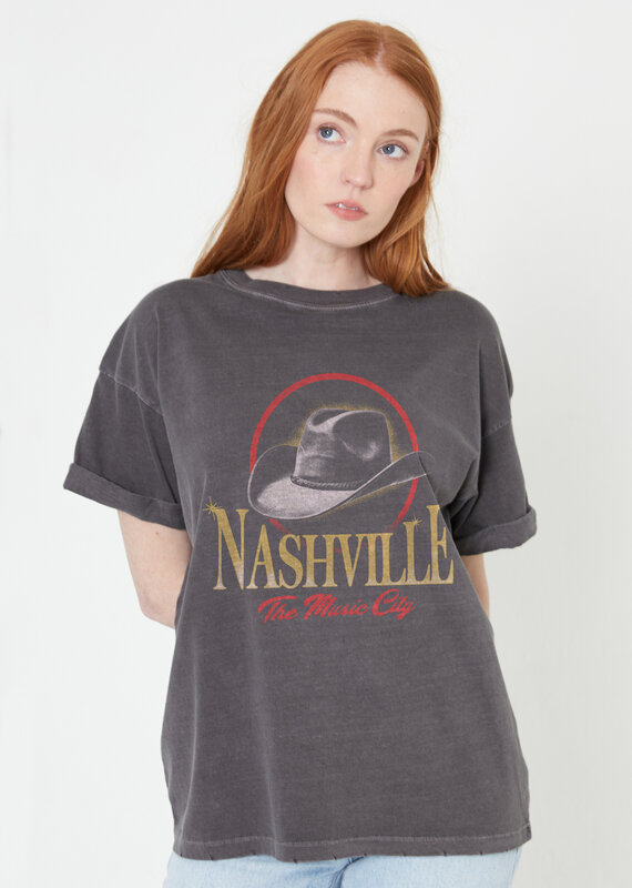 Girl Dangerous Girl Dangerous | Nashville Hat Boyfriend Tee