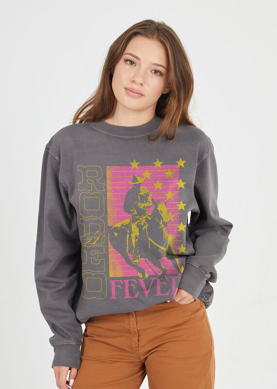 Girl Dangerous Girl Dangerous | Rodeo Fever Oversized Crewneck Sweatshirt