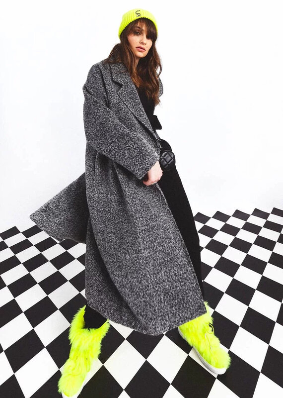 Molly Braken Ash Woven Coat