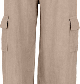 Made in Italy Cargo Linen Pants