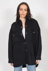 Brunette The Label Shania Black Denim Jacket