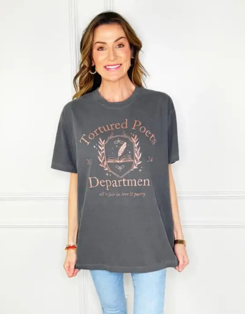 Poppy & Pine Tortured Poets Department Tee