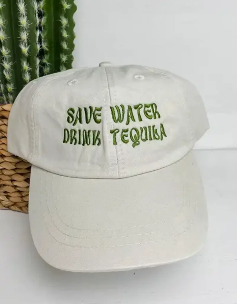 Spirit + Tribe Save Water Drink Tequila Cap