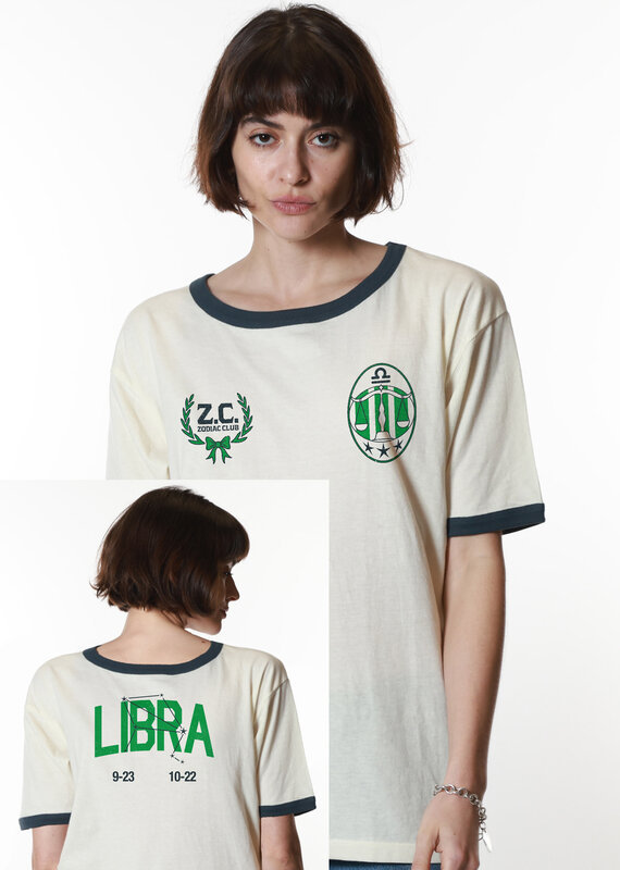Girl Dangerous Libra - Slouchy Ringer Tee