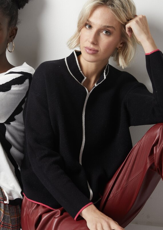 Zaket and Plover Neru Collar Sweater