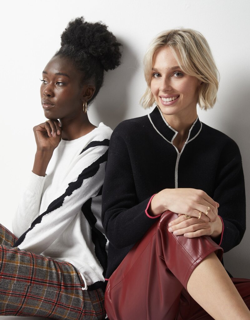 Zaket and Plover Neru Collar Sweater