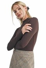 Sage The Label Timeless Mock Neck Top