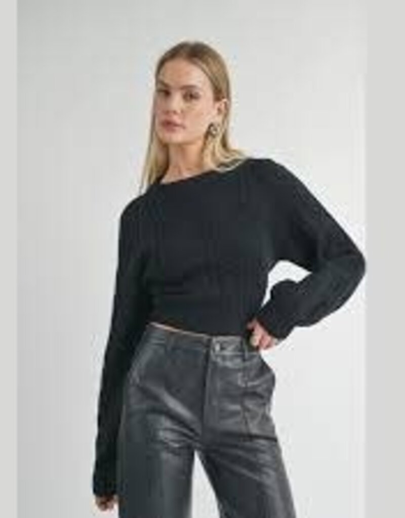 Sage The Label Remind You Not Backless Sweater