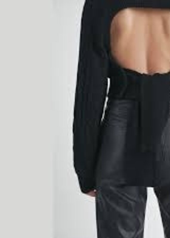 Sage The Label Remind You Not Backless Sweater