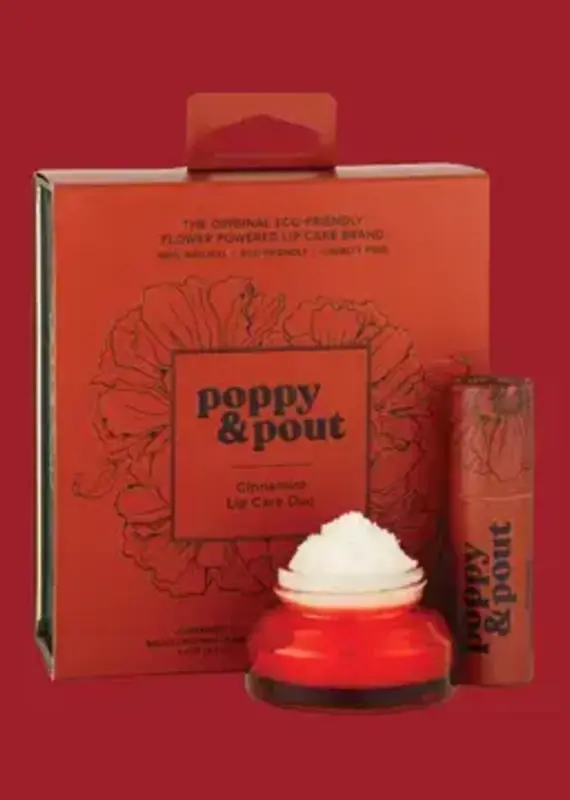 Poppy & Pout Poppy & Pout Lip Care Duo Cinnamint