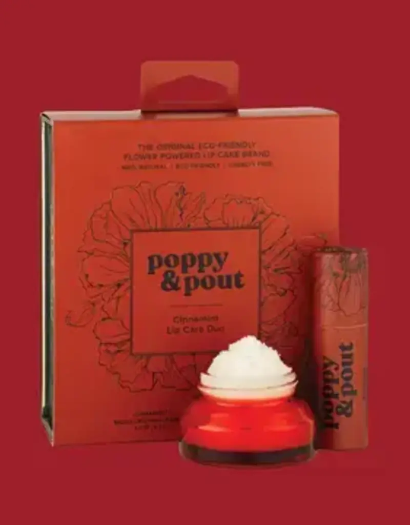 Poppy & Pout Poppy & Pout Lip Care Duo Cinnamint