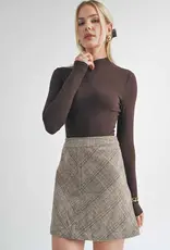 Sage The Label Timeless Mock Neck Top