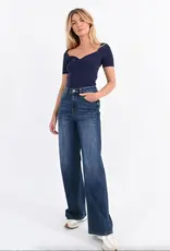 Molly Bracken Wide Leg Jeans Medium Wash