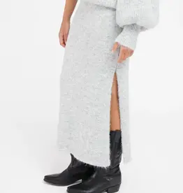 Brunette The Label The Victoria Midi Knit Skirt