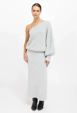 Brunette The Label The Victoria Midi Knit Skirt
