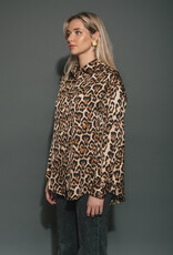 Brunette The Label BIANCA SATIN BUTTON UP SHIRT