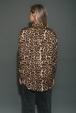 Brunette The Label BIANCA SATIN BUTTON UP SHIRT
