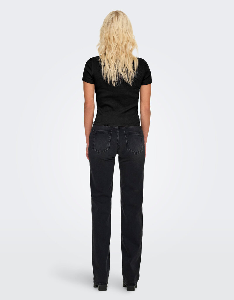 ONLY Val Rib Short Sleeve Tee