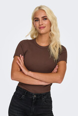 ONLY Val Rib Short Sleeve Tee