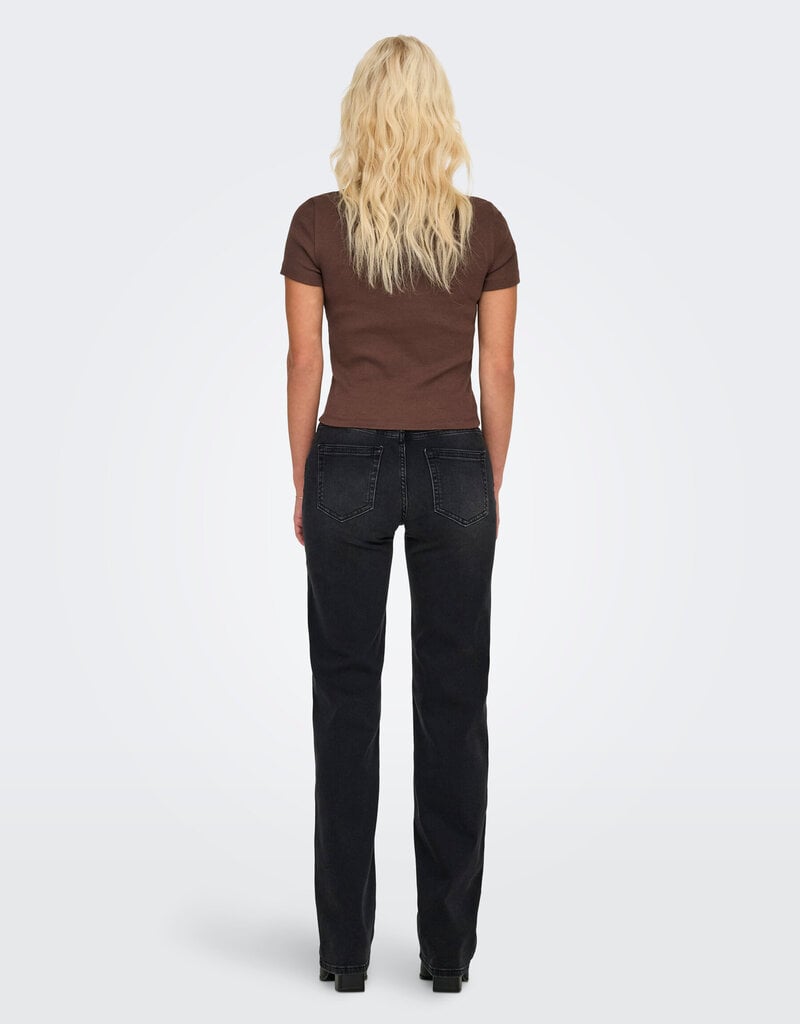 ONLY Val Rib Short Sleeve Tee