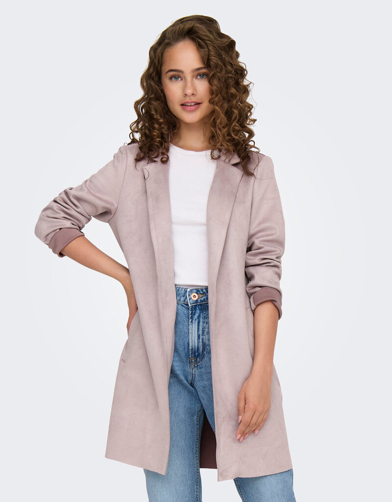 ONLY SOHO Faux Suede Coatigan