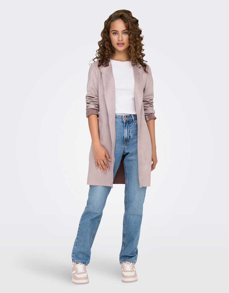 ONLY SOHO Faux Suede Coatigan