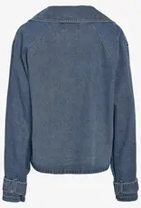 Noisy May Arizona Short Denim Trenchcoat