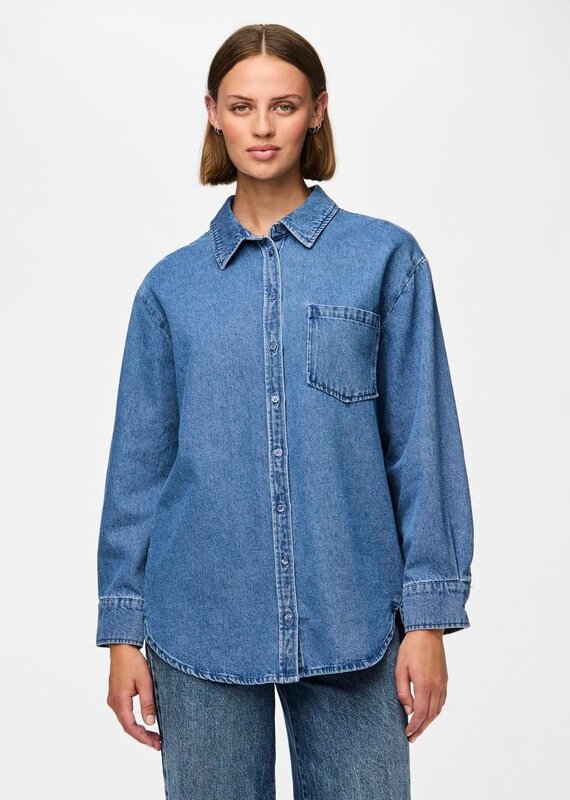 Pieces Maisie Denim Shirt