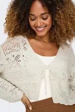 Pieces Beach Life Tie Knit Cardigan