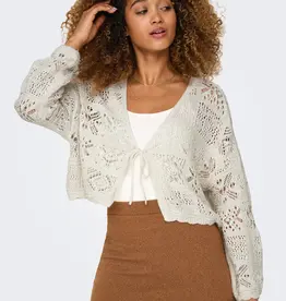 Pieces Beach Life Tie Knit Cardigan