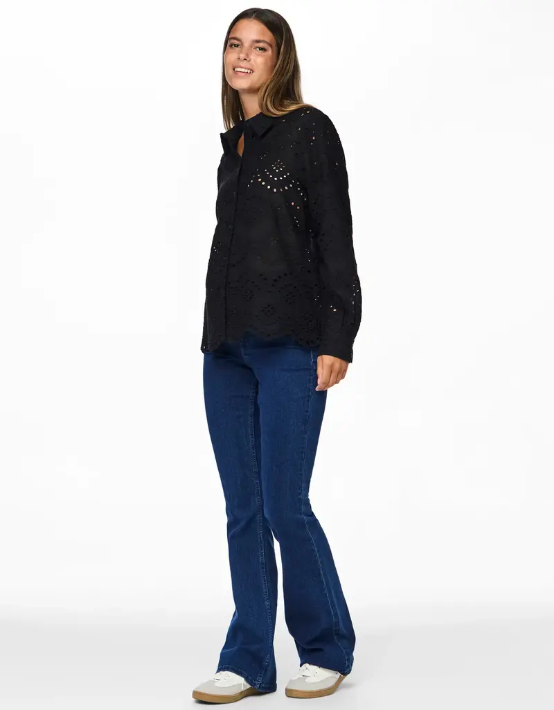 Pieces Vilde Long Sleeve Shirt