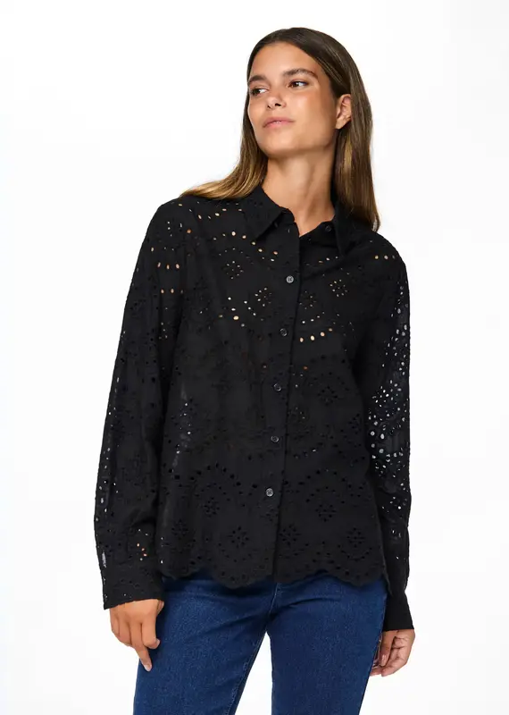 Pieces Vilde Long Sleeve Shirt
