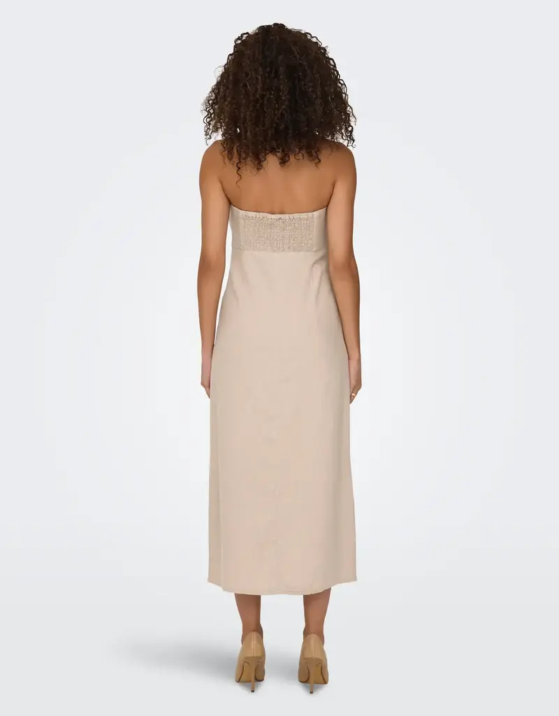 ONLY Caro Linen Tube Dress