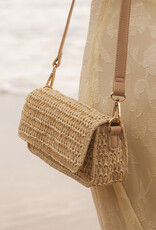 Louenhide Wholesale Freya Raffia Crossbody Bag